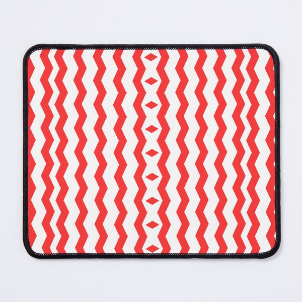 Item preview, Stop Warning and caution sign tape. Red and white dual direction arrow horizontal stripe designed and sold by Giree07.