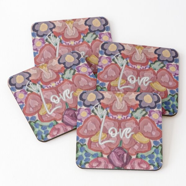 Artikelvorschau, Love Floral Rucksack entworfen und verkauft von IvaRenee.