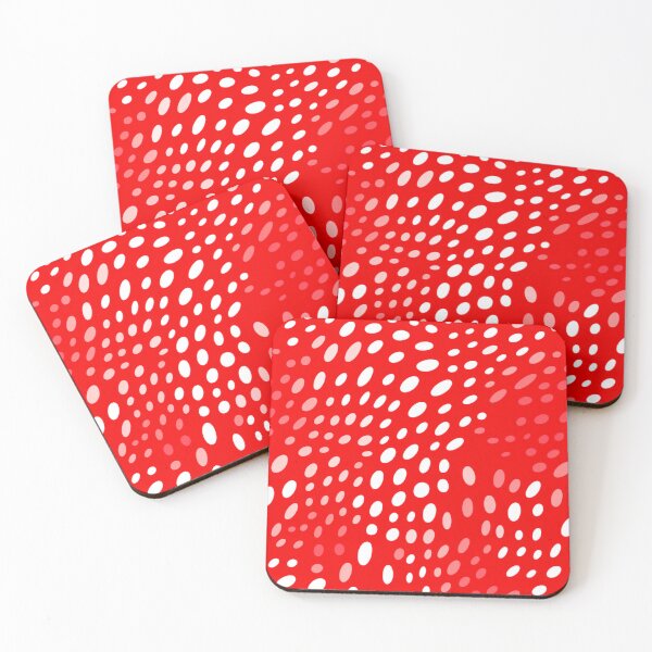 Item preview, Red dots patterns  designed and sold by MoonDesinso.