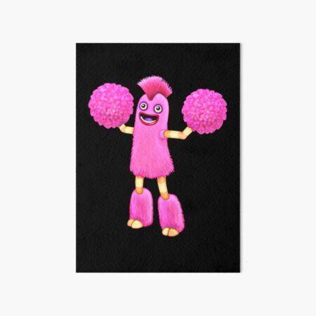 My Singing Monsters character hoola and pompom, hoola and pompom Monsters  Art Board Print for Sale by willosborn