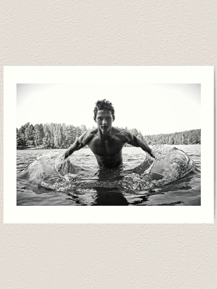 Alternate view of One of God's Better People Art Print