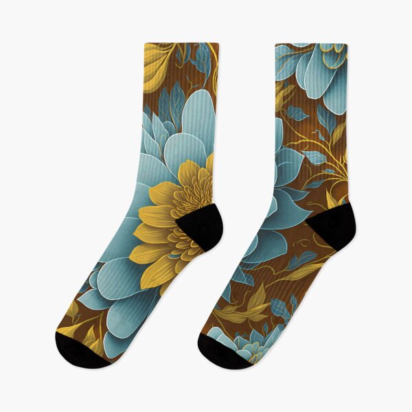 Item preview, Gleaming Vintage Gold Flowers! designed and sold by MeowtifullyCute.