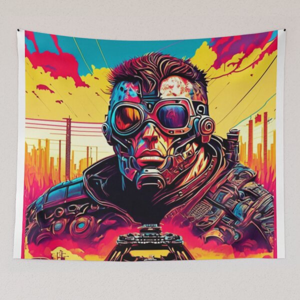 Item preview, Cyberpunk Robot  designed and sold by RobotAIArt.