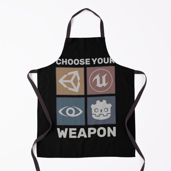 Item preview, Choose Your Weapon - Game Engine - Black designed and sold by WillyMiller.