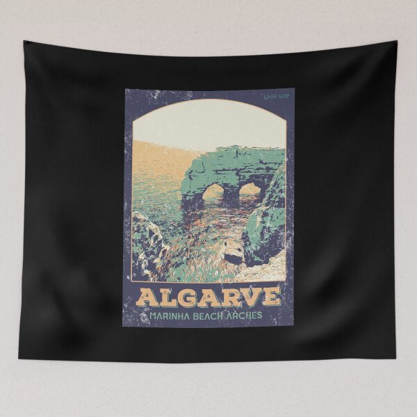 Item preview, Marinha Beach Algarve Portugal | 2 arches Illustration designed and sold by Lemomo-artworks.