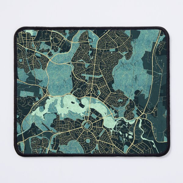 Item preview, Canberra City Map of Australia - Summer designed and sold by deMAP.