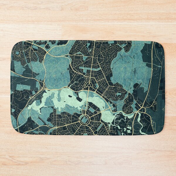 Item preview, Canberra City Map of Australia - Summer designed and sold by deMAP.