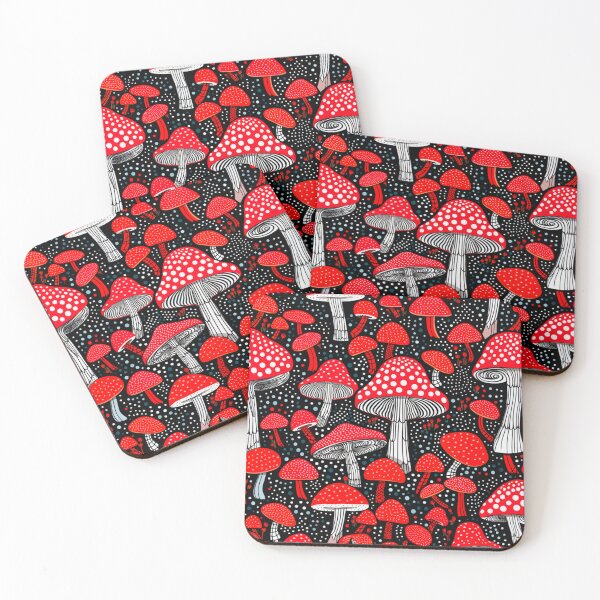 Item preview, Mushrooms patterns  designed and sold by MoonDesinso.