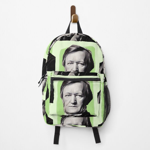 Item preview, German Composer Richard Wagner - mint Green - illustration  designed and sold by Litstoy.