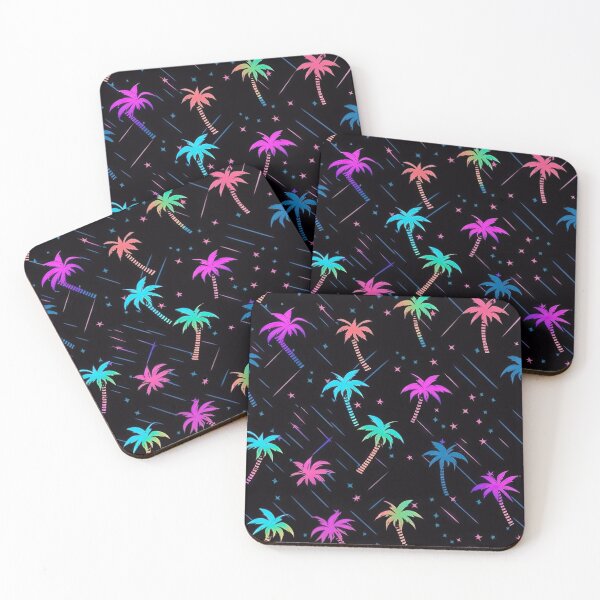 Item preview, 80s and 90s Retro Synthwave Palm Tree Pattern designed and sold by AeonAcademy.