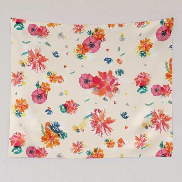 Item preview, Watercolour Floral Print designed and sold by Limonola.