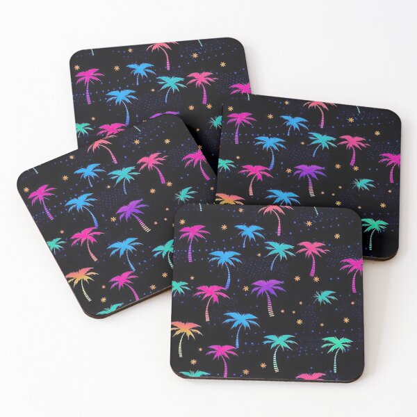 Item preview, 80s and 90s Retro Synthwave Palm Tree Pattern designed and sold by AeonAcademy.