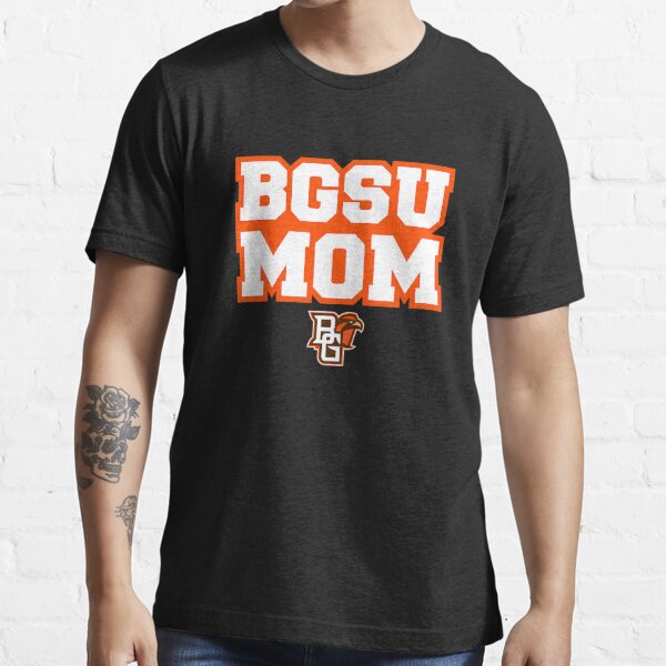 BGSU Bowling Green State University Falcons College Mom Womens T-Shirt  Orange Large 