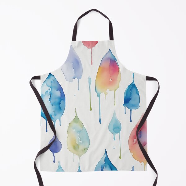 Item preview, Minimalist Nature-Inspired Design: Vibrant Watercolor Dripping Pattern designed and sold by CharmingChic.