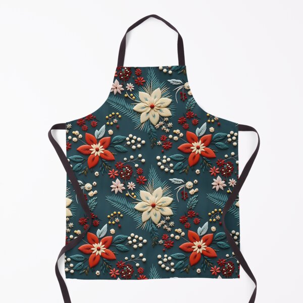Item preview, Floral embroidery pattern designed and sold by enipra.