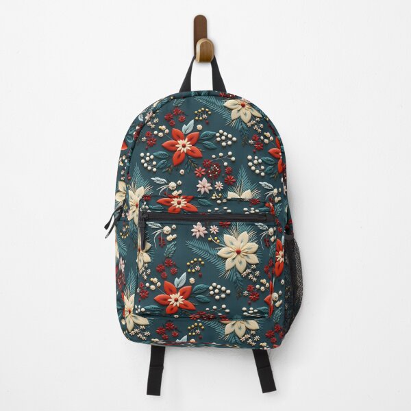 Item preview, Floral embroidery pattern designed and sold by enipra.