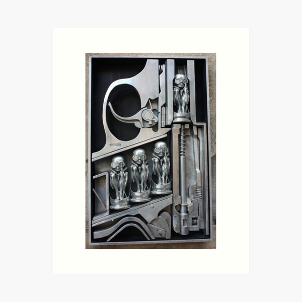 Item preview, H. R. Giger Museum - Entrance Statue. Gruyeres, Switzerland designed and sold by Igor Pozdnyakov.