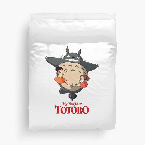 Housse De Couette Pas Chère Manga Totoro Contre Un Arbre – MaHousseEtMoi