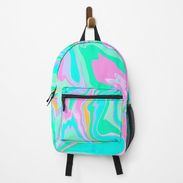 Item preview, Abstract Retro Design with Vibrant Turquoise, Magenta, Green, Pink, Blue, and Purple Hues designed and sold by minkymoodesigns.