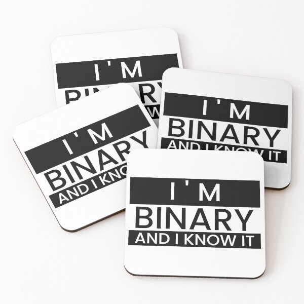 Item preview, 'I'm Binary and I know it" designed and sold by imaginInk-comp.