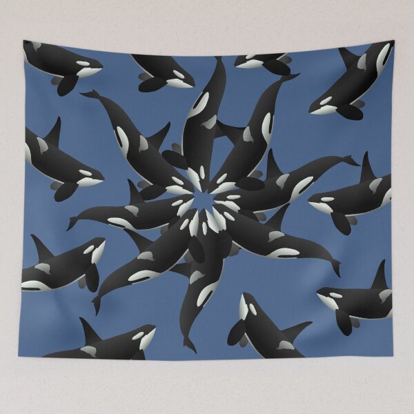 Item preview, Pod of beautiful orcas designed and sold by Tweetypie32.
