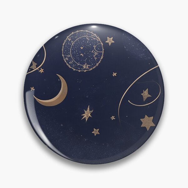 Item preview, Diseño de cielo nocturno estrellado: cree fascinantes patrones celestiales con estrellas, lunas y constelaciones designed and sold by CharmingChic.