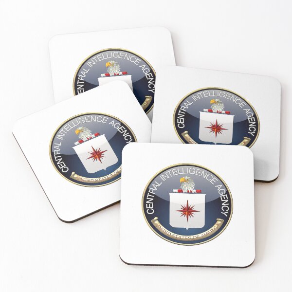 Item preview, Central Intelligence Agency - CIA Emblem 3D on Black Velvet designed and sold by DanelleSandoval.