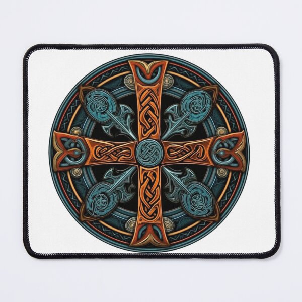 Item preview, Celtic Cross Design | White | Pagan Symbolism | Celtic Knots designed and sold by FantasySoul.
