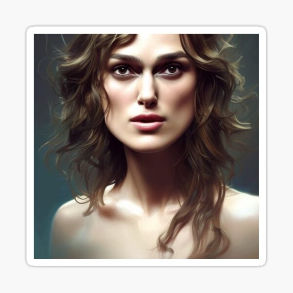 Artikel-Vorschau von Keira Knightley-Porträt, designt und verkauft von JackFreestone.