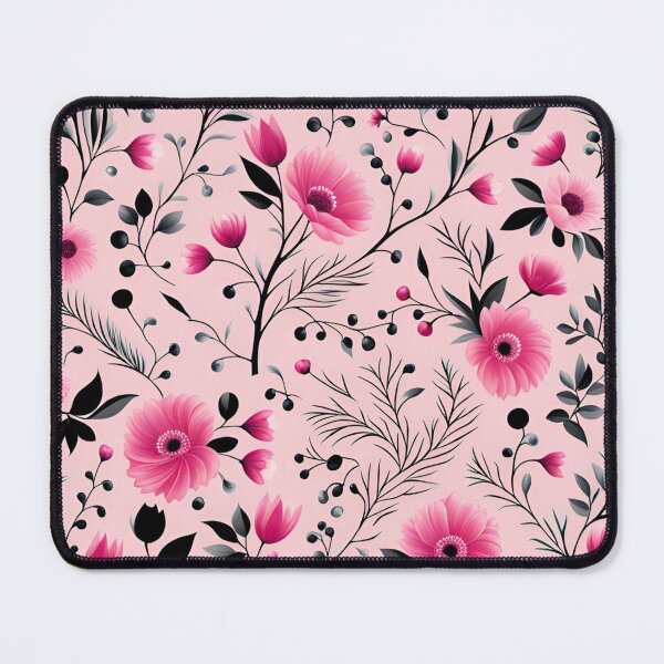 Item preview, Pink Flowers Pattern designed and sold by UllaSformat.