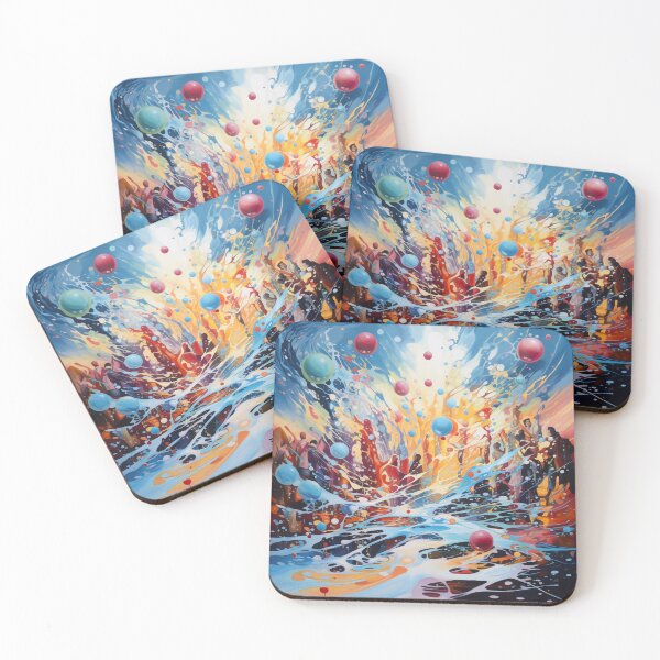 Item preview, Joyful Immersion Abstract designed and sold by Myra365Art.