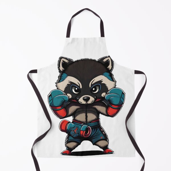 Item preview, Raccoon is boxing designed and sold by BearsAndSkulls.
