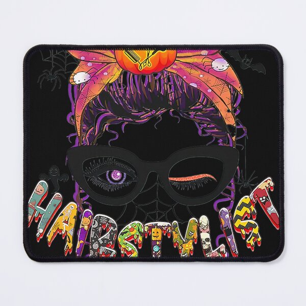 Item preview, Halloween Hairstylist messy bun girl spooky mom mama designed and sold by JosephRivet.
