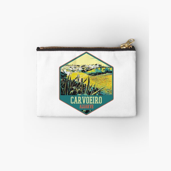Item preview, Carvoeiro Beach Algarve Portugal | Idyllic Coastal Illustration designed and sold by Lemomo-artworks.