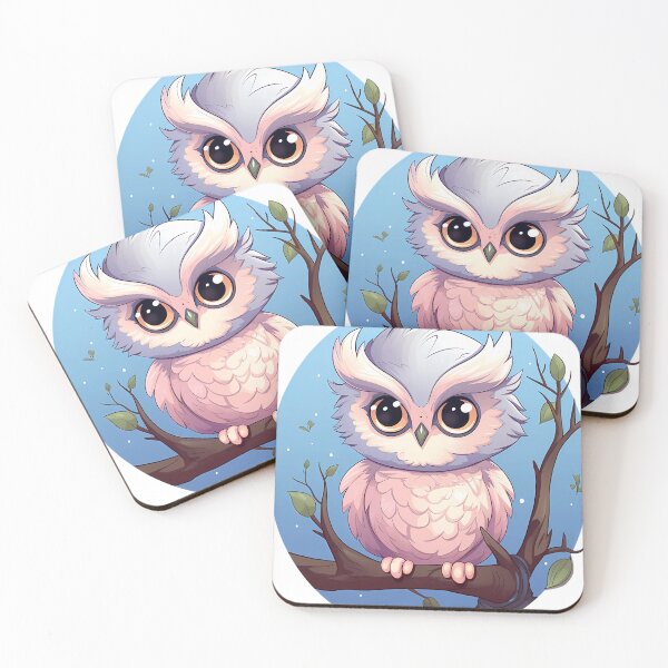 Item preview, Cute Owl Cartoon designed and sold by Win Hardy.
