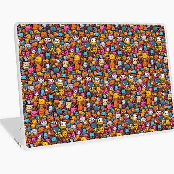 Stickerbomb Laptop Skins for Sale