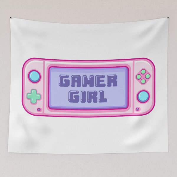 Item preview, Handheld game console "GAMER GIRL" designed and sold by Tony J.