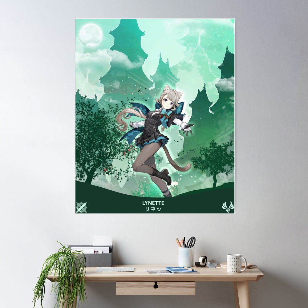  LEUEE Anime Spiritpact Poster Decorative Painting