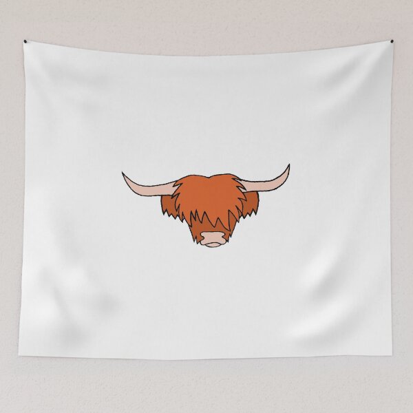 Item preview, Highland Coo Heed designed and sold by mark luurtsema.