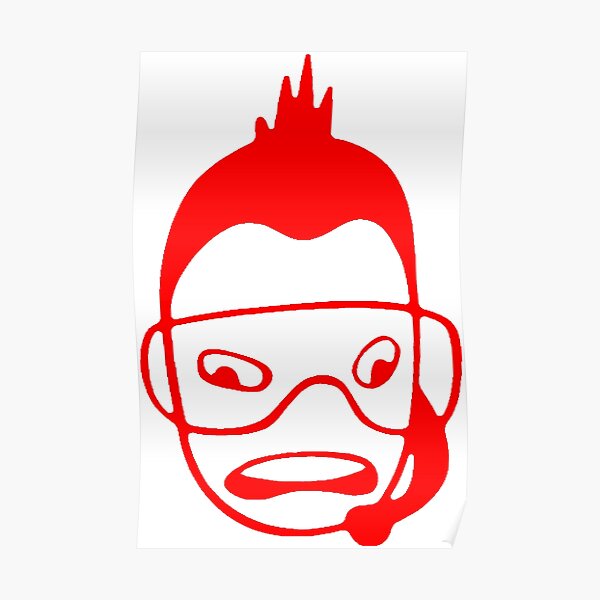 "Ice Hockey Hair EP Super Furry Animals" Poster by goatboyjr Redbubble