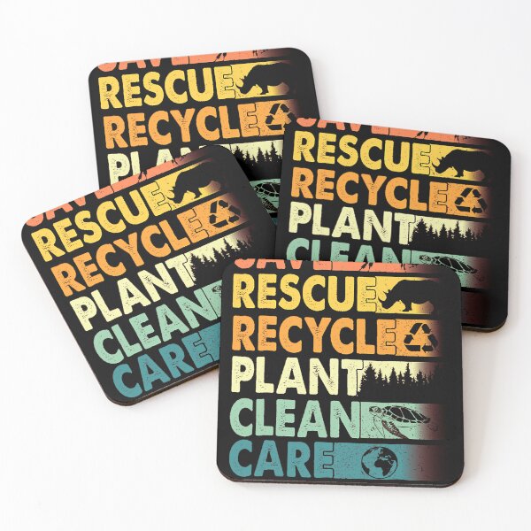 Item preview, Earth Day Save Bees Recycle Plastics Rescue Animals designed and sold by StacyParisian.