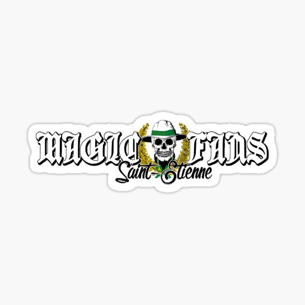 AS Saint Etienne ASSE sticker kop sud Green Angels autocollant football