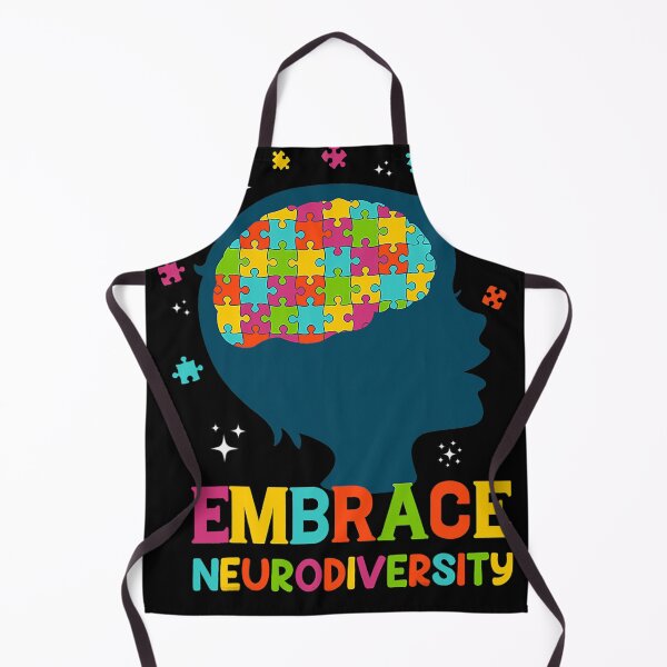 Item preview, Embrace neurodiversity adhd autism awareness brain support designed and sold by StacyParisian.