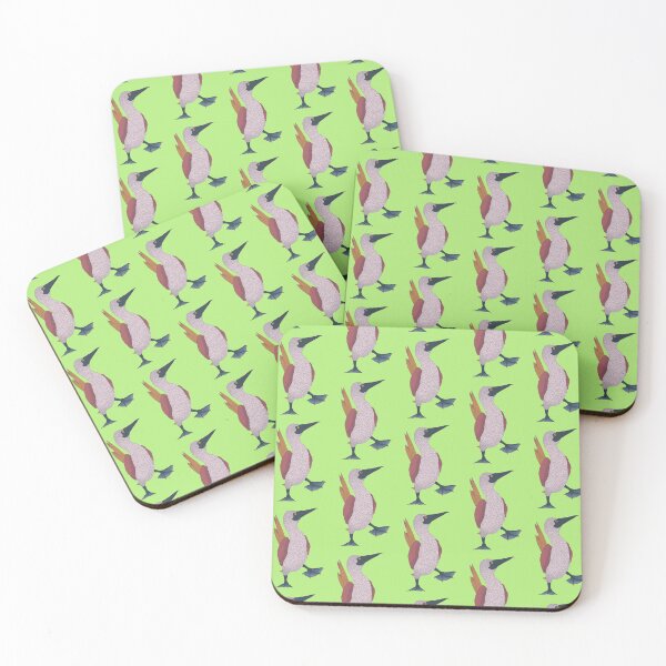 Item preview, Colorful bird walking in a specific way designed and sold by Blue-Paint.
