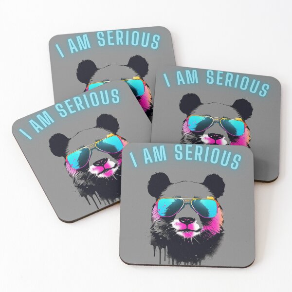 Item preview, I Am Serious Panda designed and sold by MarcinCollie.
