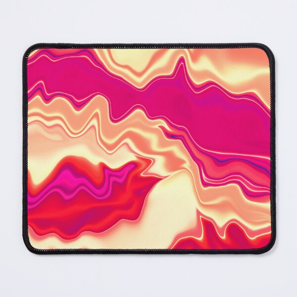 Item preview, Swirly Pink Abstract Satiny Satin Look Colorful Swirling Shapes 2 of 4 designed and sold by Beachy.