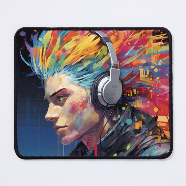 Item preview, Sandevistan Activated - Cyberpunk Retro Anime Aesthetic Art designed and sold by AeonAcademy.
