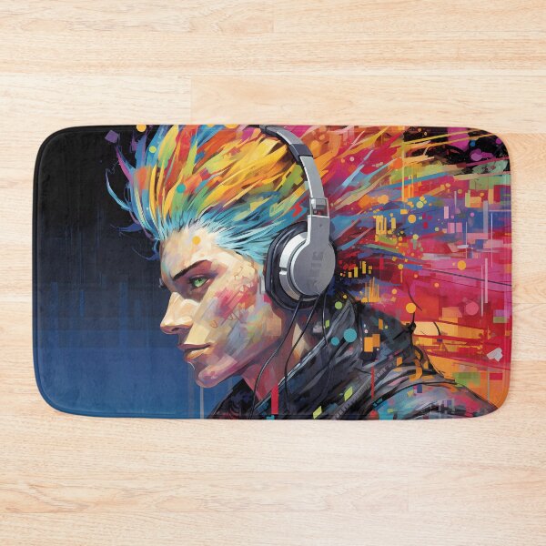 Item preview, Sandevistan Activated - Cyberpunk Retro Anime Aesthetic Art designed and sold by AeonAcademy.