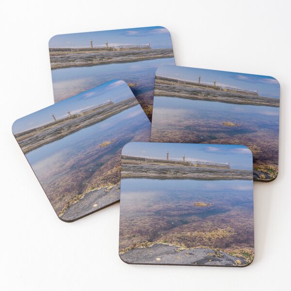 Item preview, Whitby's East Beach at Low Tide designed and sold by MichaelBShannon.
