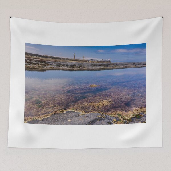 Item preview, Whitby's East Beach at Low Tide designed and sold by MichaelBShannon.